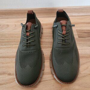 Olive Green Men's Oxfords
